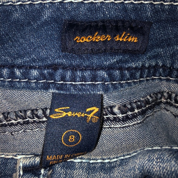 7 For All Mankind Rocker Slim Jeans - Picture 8 of 8